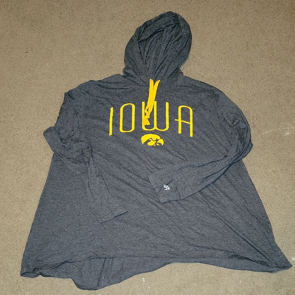 University Of Iowa Hawkeyes Long Sleeve Hoodie Shirt